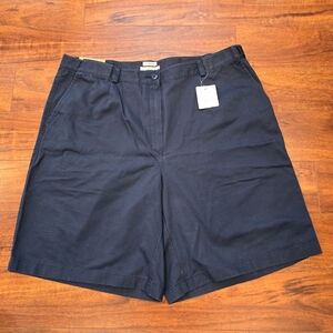 L.L. Bean Women's Wrinkle-Free Bayside Shorts Ultra High-Rise Size 18W